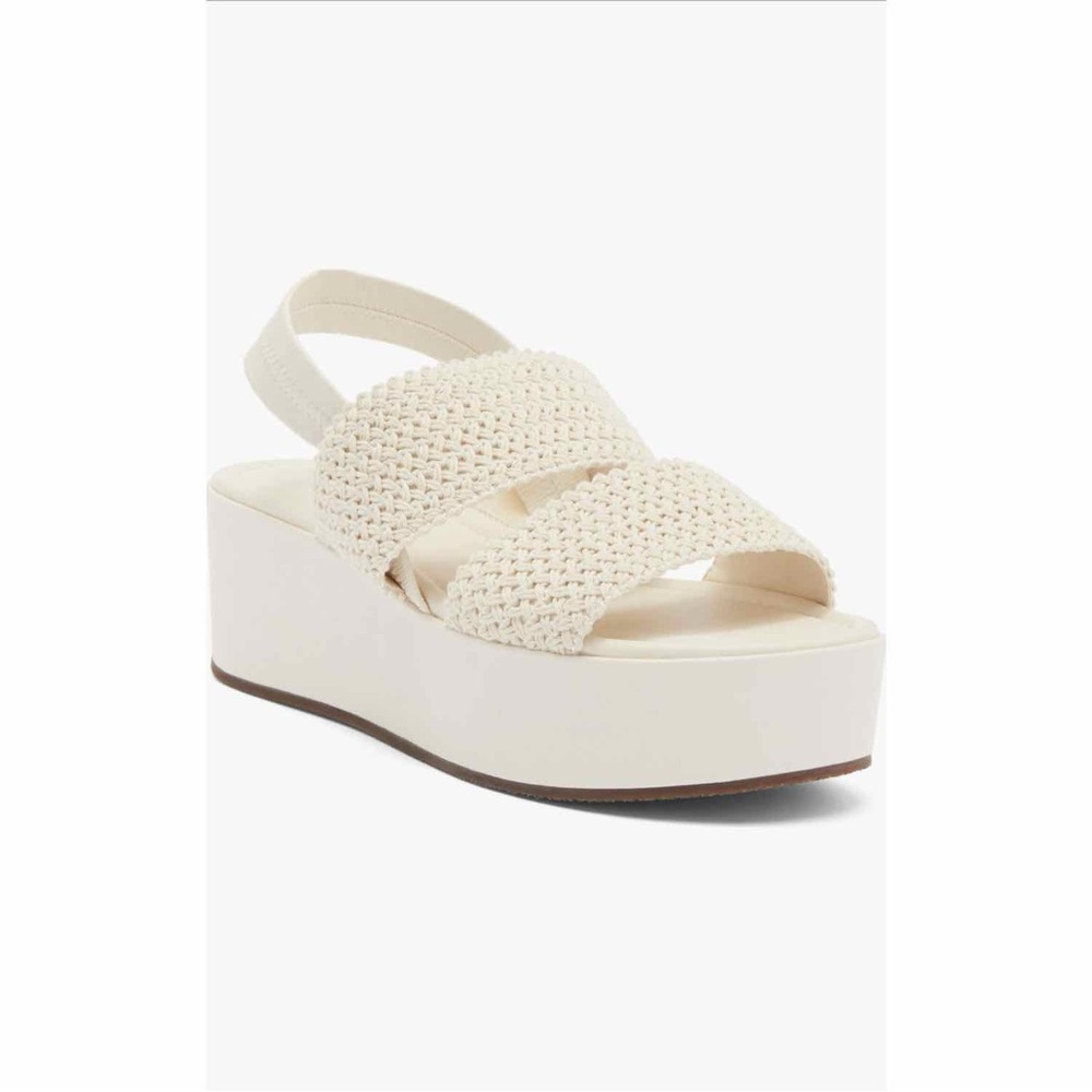 Cassie Platform Wedge Slingback Sandal